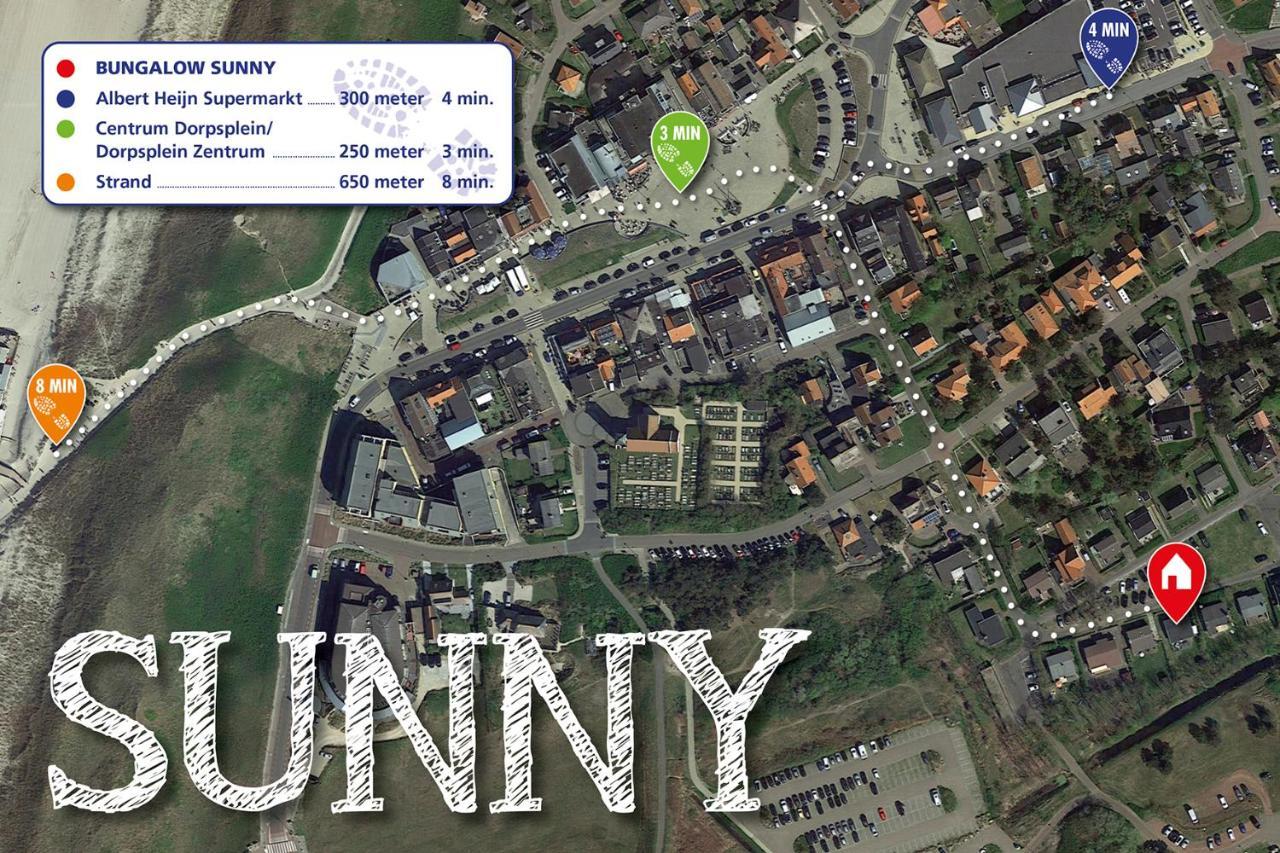 Bungalow Sunny, Lekker Uitwaaien Op Het Strand! Callantsoog Zewnętrze zdjęcie